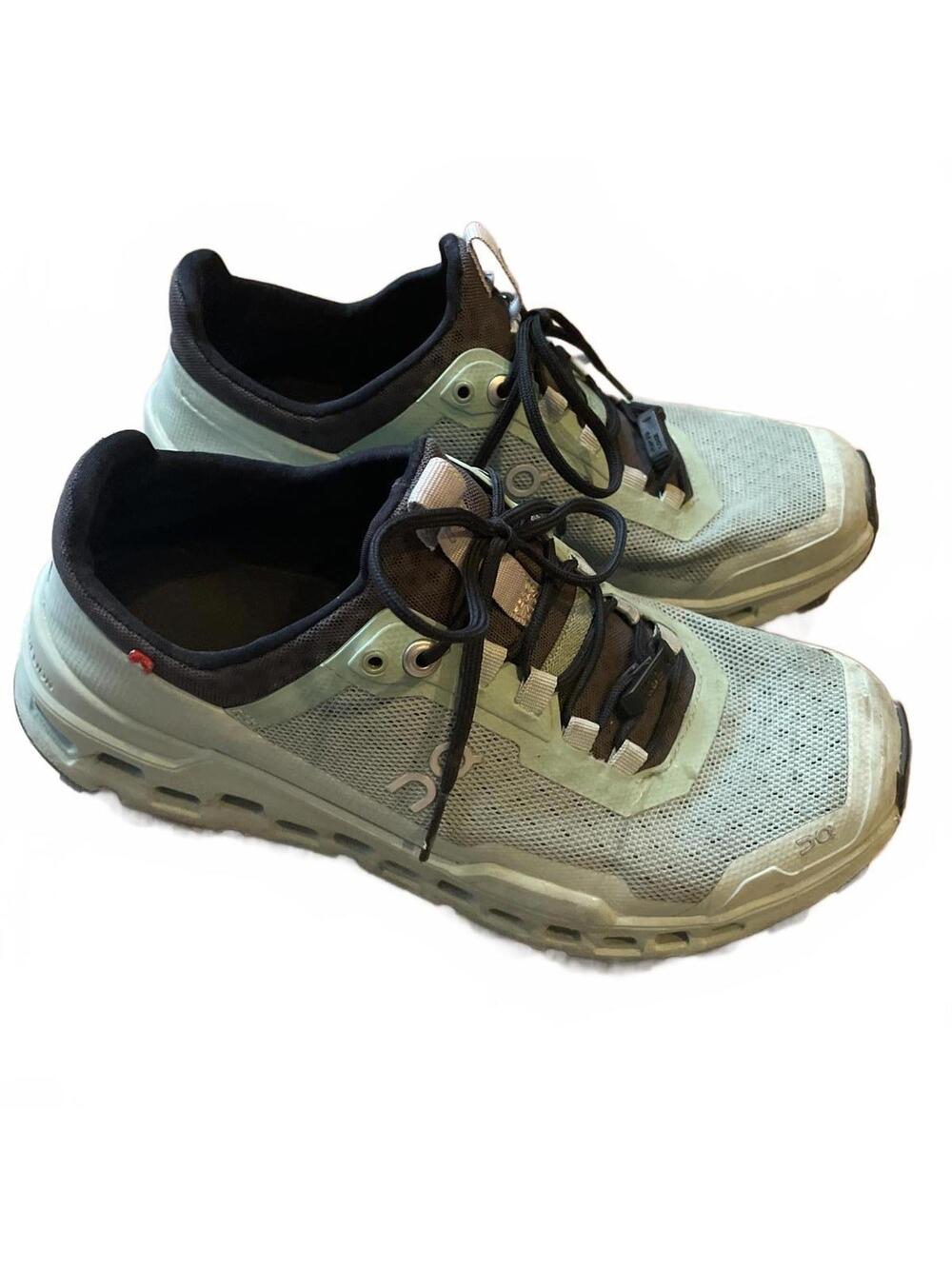 On Running Cloud Waterproof Running Shoes Women's 6.5 Green - Picture 5 of 9
